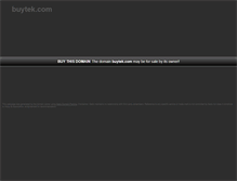 Tablet Screenshot of buytek.com